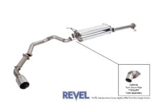 T76004R| 2005 – 2009 Lexus GX 470 Trail Hart Exhaust and optional turn down pipe)
